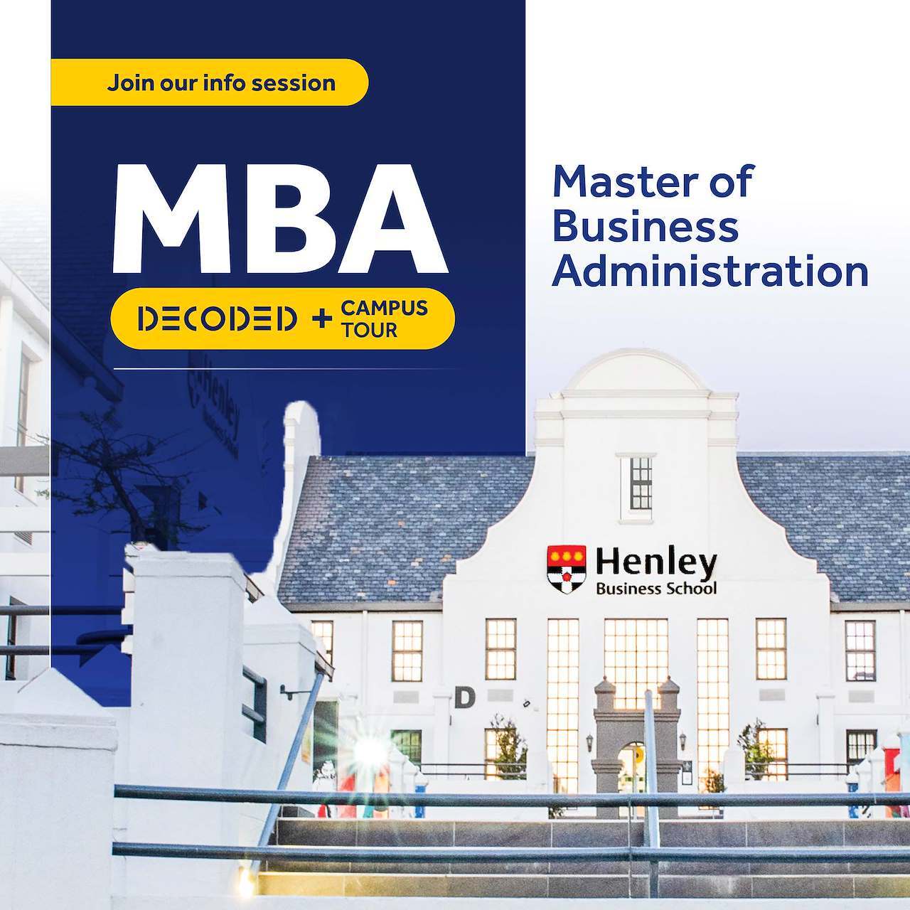 MBA Decoded + Campus Tour 