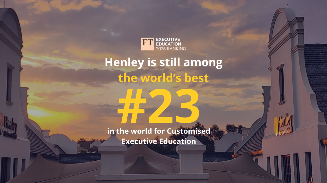 Henley Business School retains spot in world top-25 business schools