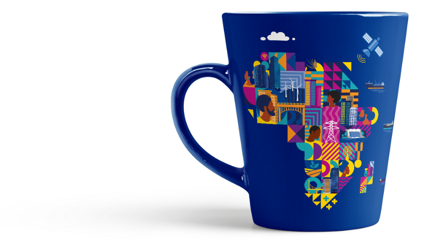 Henley mug mockup