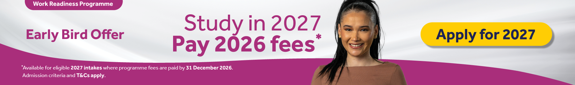 Early Bird Offer
