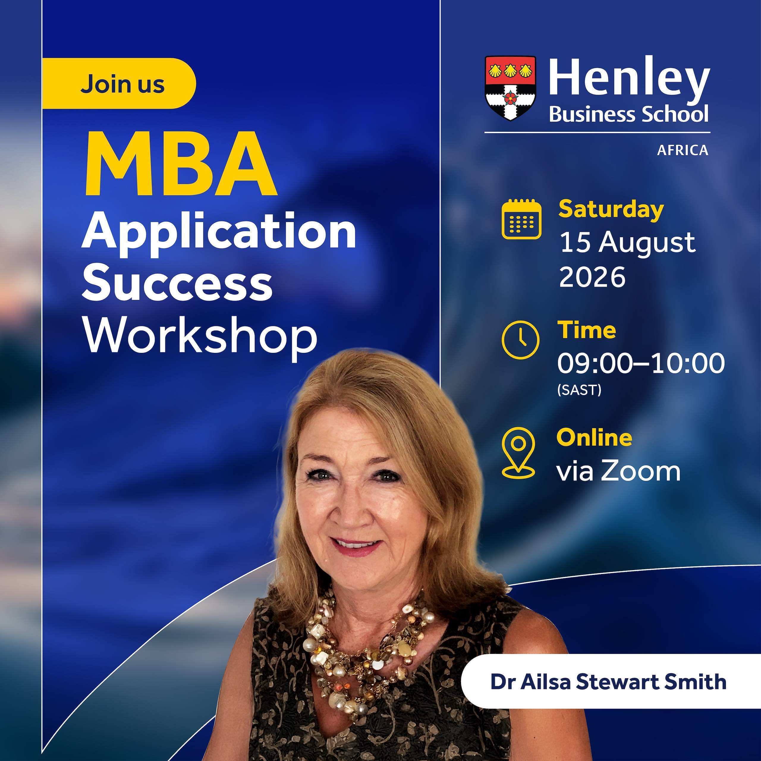 MBA Application Success Workshop