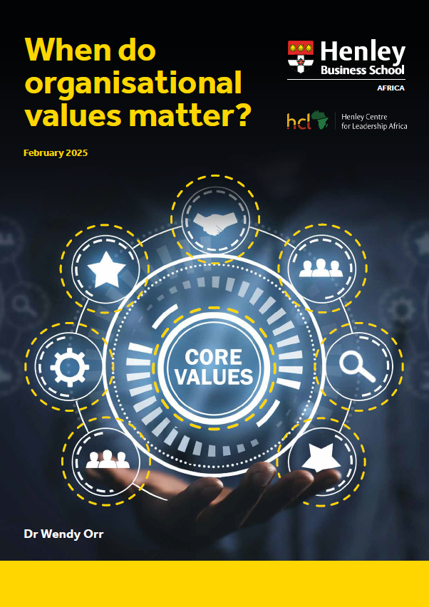 Organisational Values