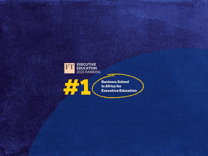Henley Business School is top in Africa for Executive Education